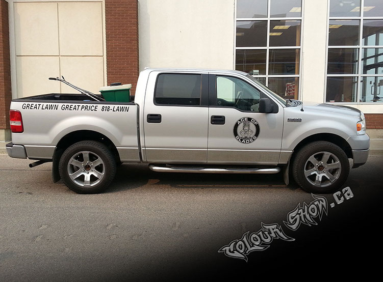 Designed for client and applied, 2 colouir