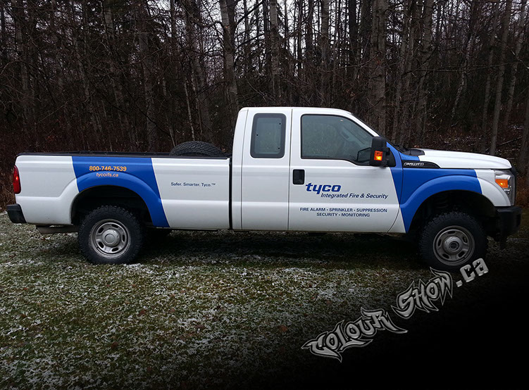 Designed for client and applied, 2 colouir